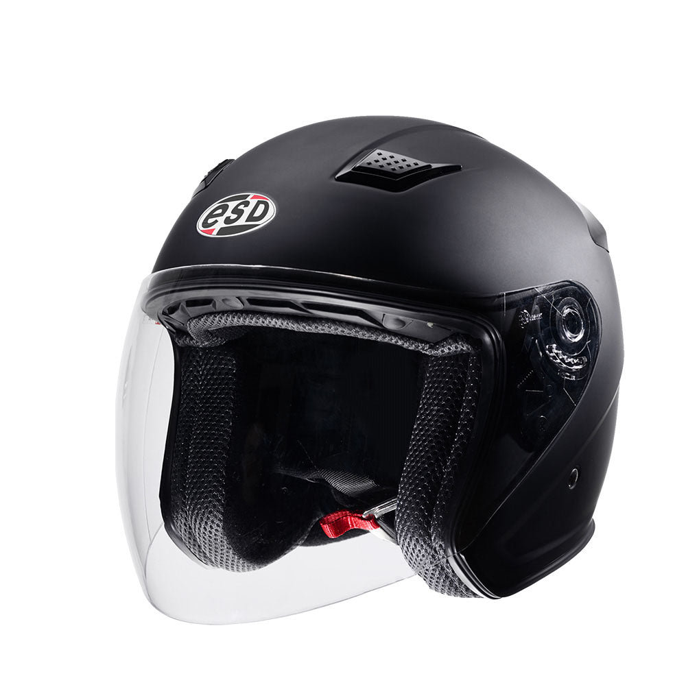 HELMET ELDORADO E10 OPEN FACE MATTE BLACK L