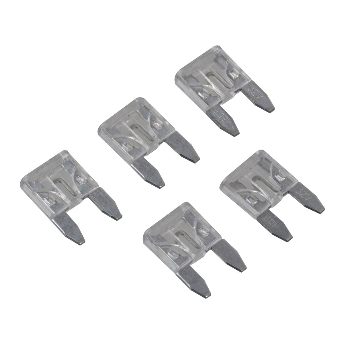 Fuse 25A Mini Blade - Clear (Packet of 5)