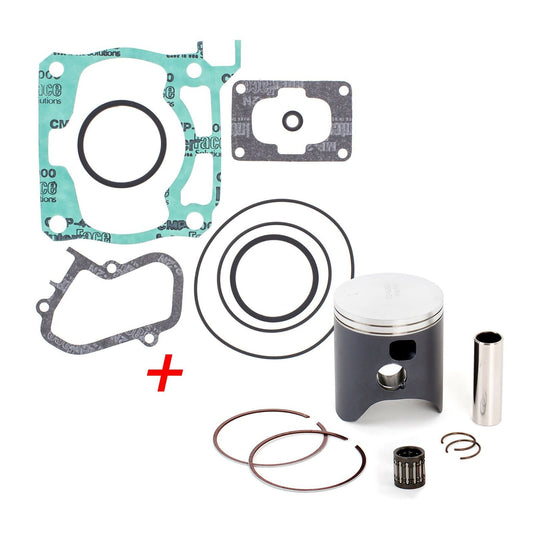 Top End Rebuild Kit (0.50 OS) Honda CR500 '89-'01 - Single Ring
