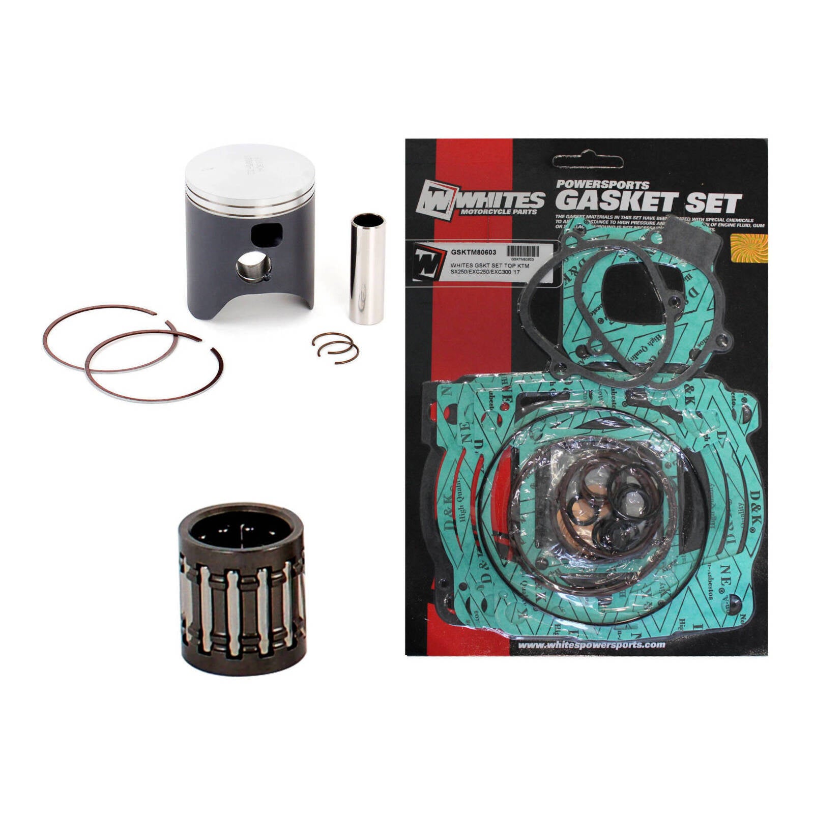 Top End Rebuild Kit (A) KTM 250 EXC 2017 - Single Ring