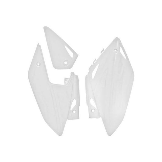 SIDEPANELS RTECH CRF450X 05-17 WHITE