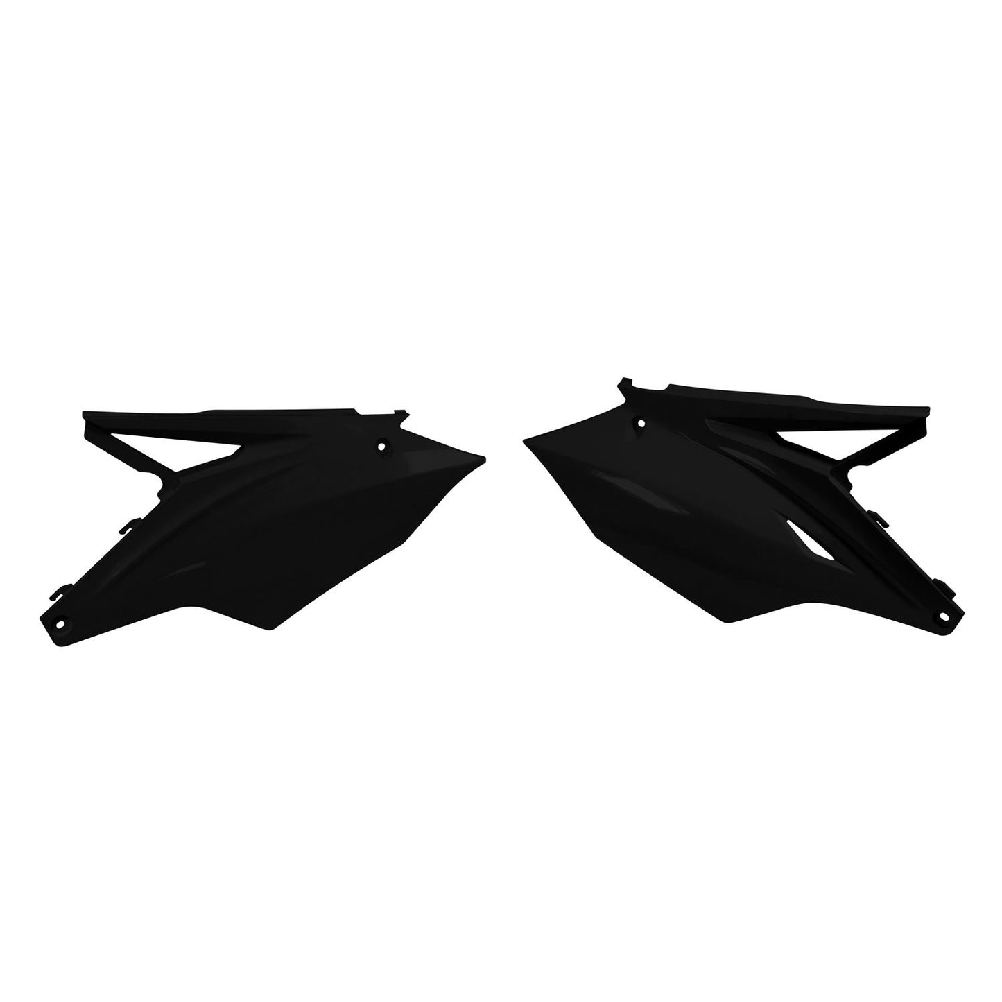 SIDE PANELS RTECH BLACK KAWASAKI KX250 17-20 KX250F 17-20 KX450F 16-18