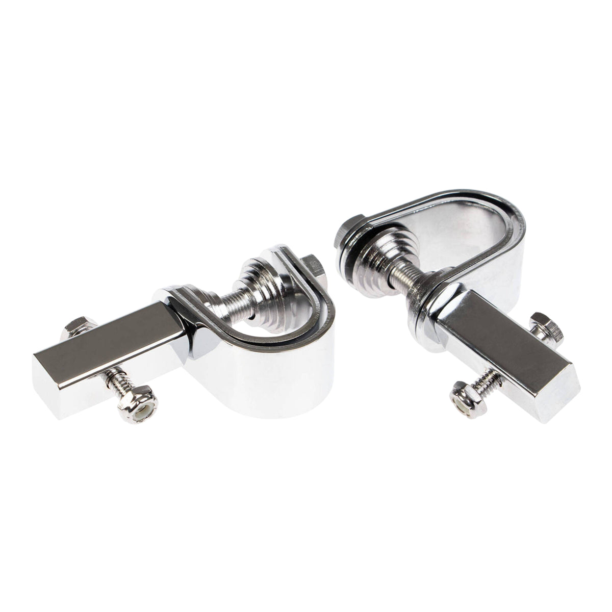 Whites Foot Peg Clamp & Mount - Circular