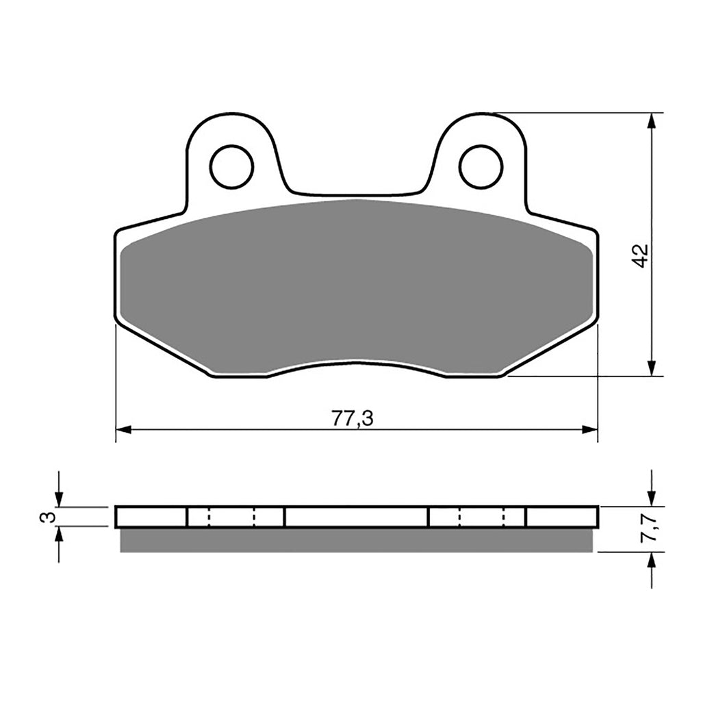 GOLDfren Brake Pads - S3 Sintered Sports