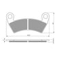 GOLDfren Brake Pads - K5 Off-Road Racing
