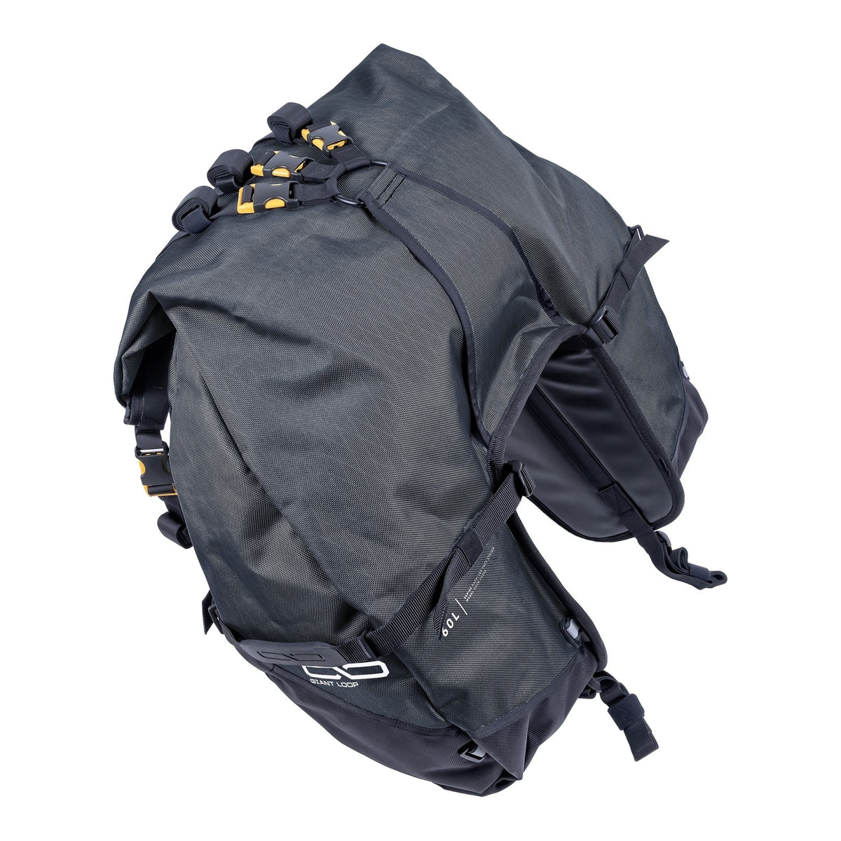 Giant Loop Great Basin Saddlebag ’26 - Black (68L)