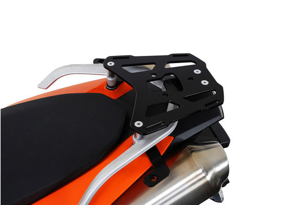 SW MOTECH REAR LUGGAGE RACK ALU BLACK KTM 990 SMR 07-13  990 SUPERMOTO 07-21