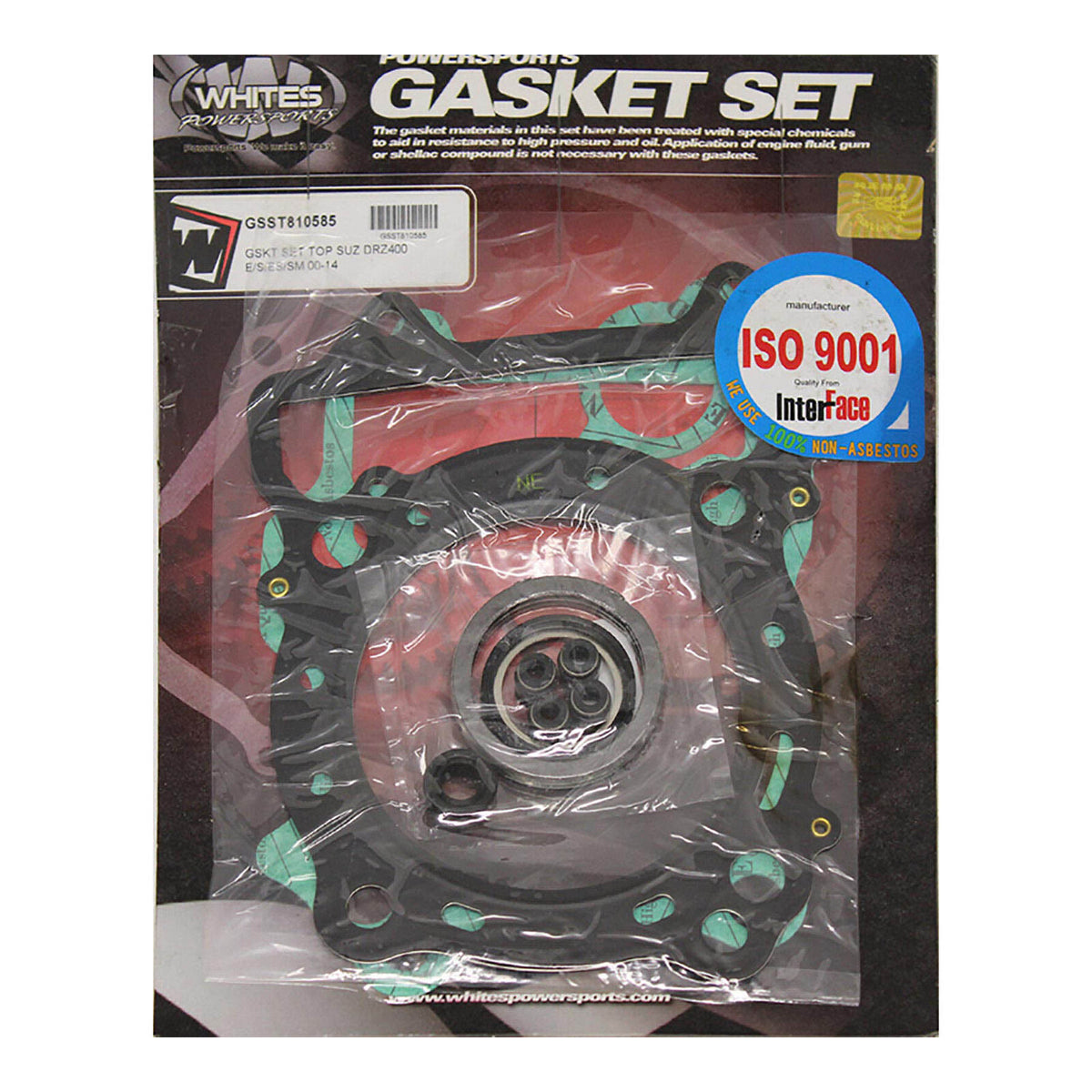 Whites Gasket Set - Top Suzuki DRZ400 E/S/ES/SM '00-'14