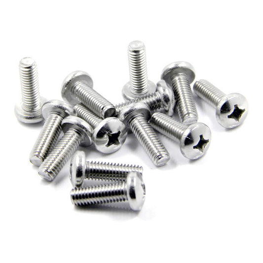Whites Screw Countersunk Flat - 4 x 10mm (50 Pack)