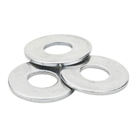 Whites Washer Flat Zinc Plated - 5mm (50 Pack)