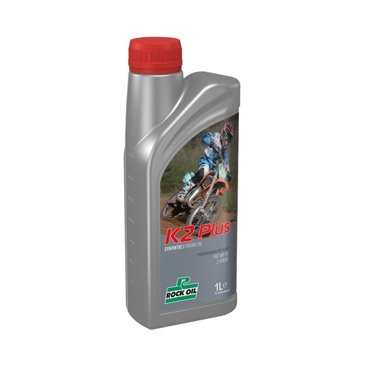 SYNTHETIC PRE MIX RACING OIL K2 PLUS ROCK OIL 1L