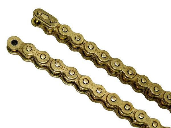 CHAIN 420 - 136 LINK PSYCHIC KMC HEAVY DUTY HONDA KTM GOLD