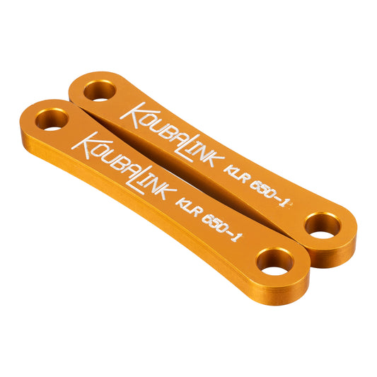 KoubaLink 32mm Lowering Link KLR650-1 - Orange