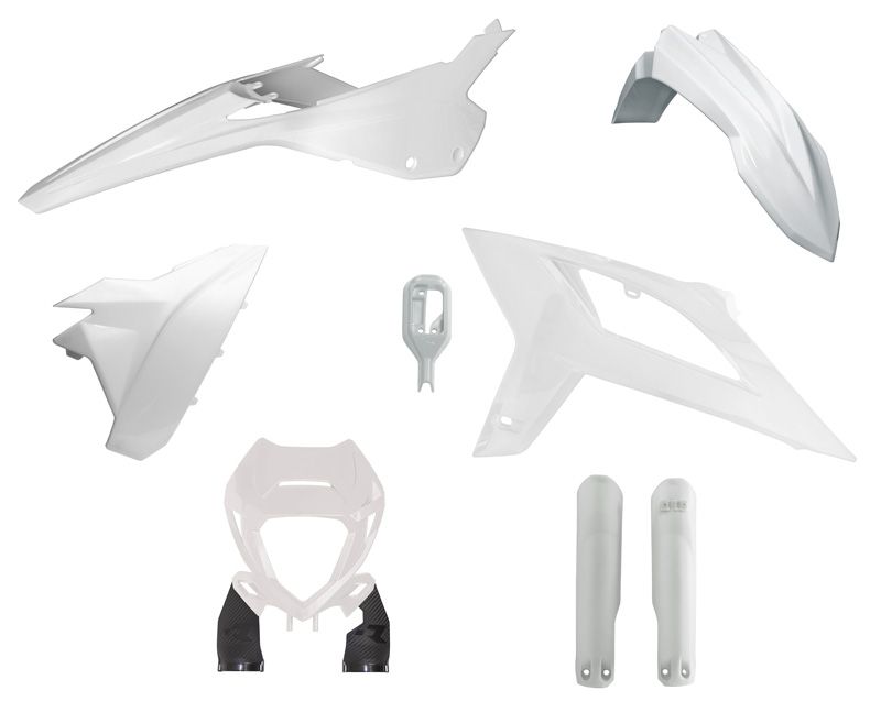 PLASTICS KIT RTECH BETA 20-22 6 PIECE KIT WHITE