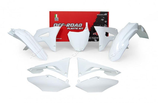 PLASTICS KIT RTECH HONDA CRF250R 2018 CRF450R 17-18 WHITE