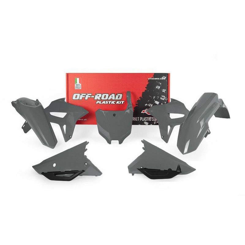 PLASTICS KIT RTECH HONDA CRF250R 22-24 CRF450R 21-24 QUANTUM GREY