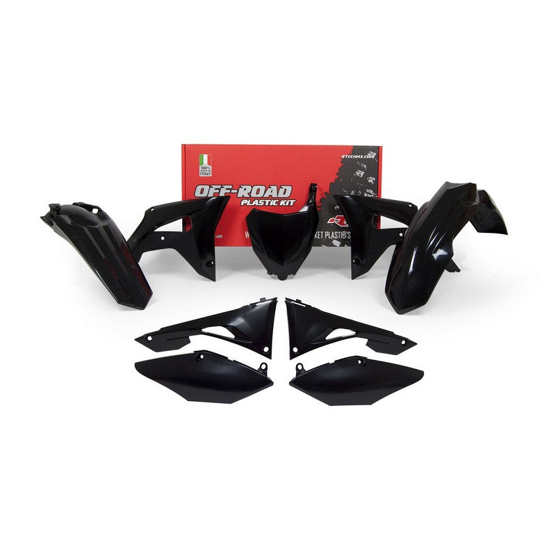 PLASTICS KIT RTECH HONDA CRF250R 2018  CRF450R 17-18 BLACK