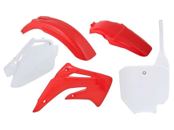 PLASTICS KIT RTECH  HONDA CR85R 03-07 OEM COLOURS