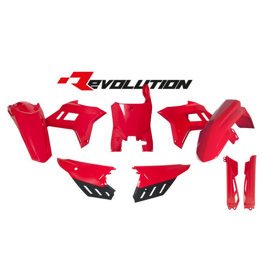 PLASTICS KIT RTECH REVOLUTION HONDA CRF250R 22-24 CRF450R 21-24 RED