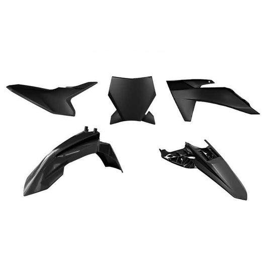 PLASTICS KIT RTECH 6 PIECE BLACK KTM 50SX 2024