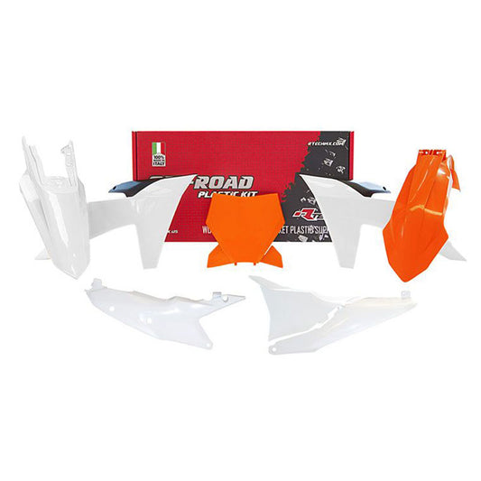 PLASTICS KIT RTECH INCLUDES FRONT & REAR FENDERS RADIATOR SHROUDS SIDEPANELS AIRBOX COVER