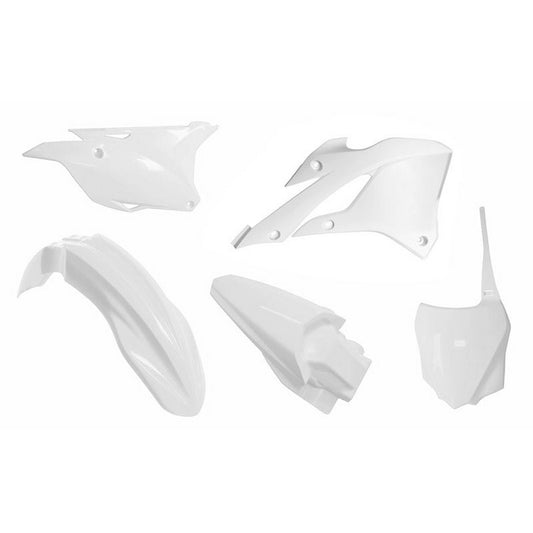 PLASTICS KIT RTECH 5 PIECES KAWASAKI KX85 KX100 KX112 22-23 WHITE