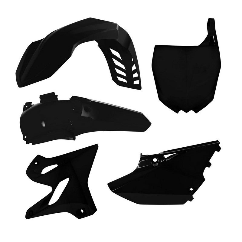 PLASTICS KIT RTECH YAMAHA  YZ125 YZ250 15-22 YZ250X 16-22 BLACK