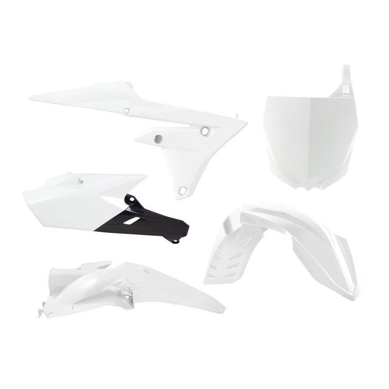 PLASTIC KIT RTECH YAMAHA YZ250F 14-18 YZ450F 14-17 WHITE