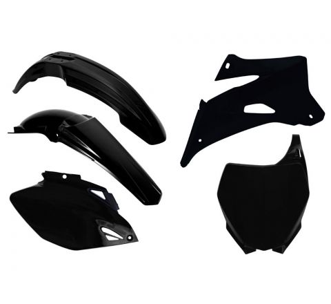 PLASTICS KIT RTECH FRONT& REAR FENDERS SIDEPANELS& RADIATOR SHROUDS& FRONT NUMBERPLATE YZ250F YZ450F