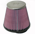 K&N Universal Air Filter Chrome, 60mm Flange