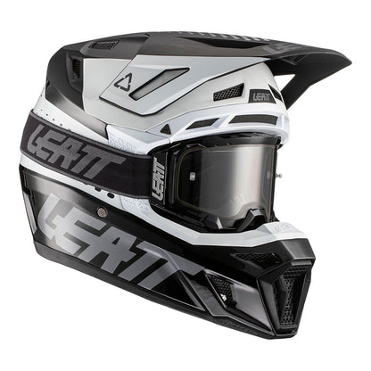 Leatt 2022 8.5 Helmet & Goggle Kit - Black / White