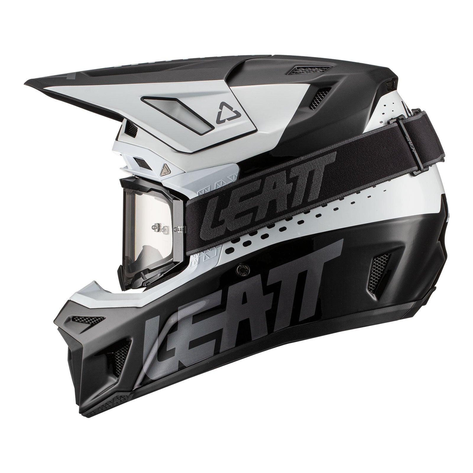 Leatt 2022 8.5 Helmet & Goggle Kit - Black / White