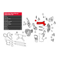 Leatt C-Frame C-Arm Aluminium - Forged Right