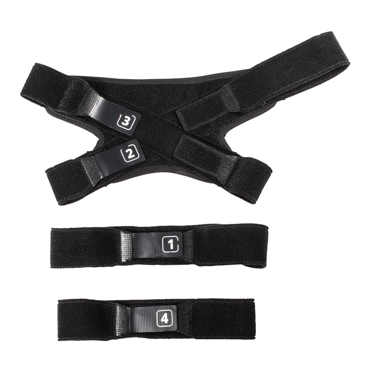 Leatt Strap Kit All C-Frame Carbon (Pair) (2XL)