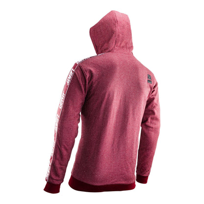Leatt Premium Zip-Hoodie - Ruby