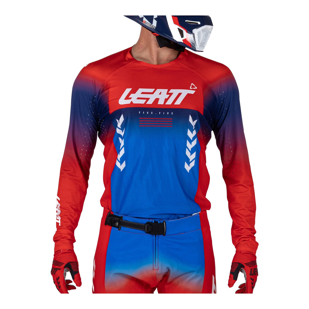 Leatt 2026 5.5 UltraWeld Jersey - Royal Blue / Red