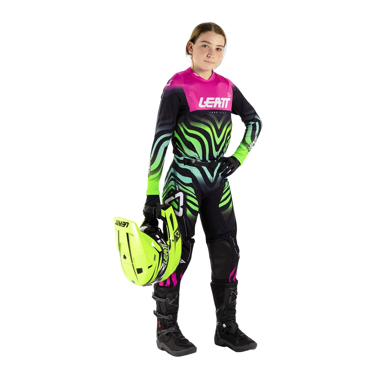 Leatt 2026 4.5 Junior Pant - Tiger Pink