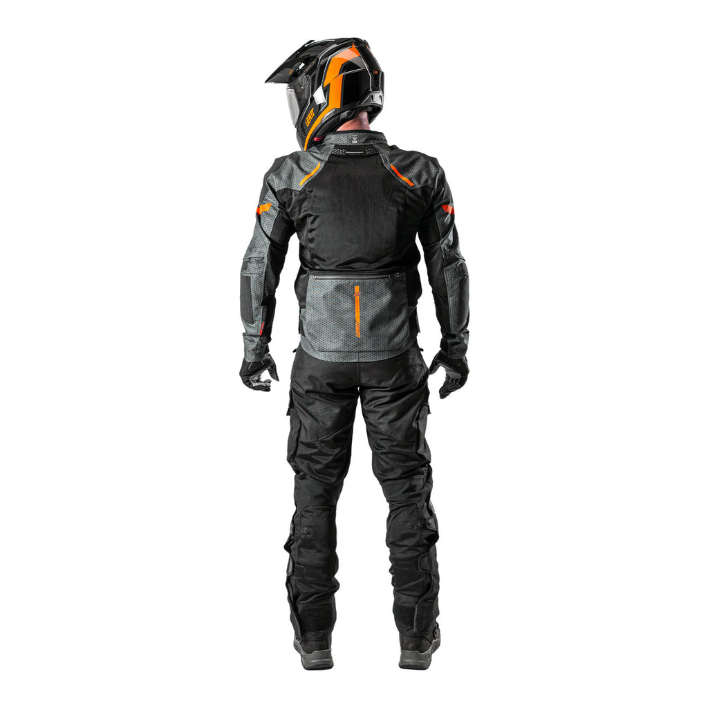 Leatt 4.5 ADV FlowTour Jacket (Short) - Iron Grey