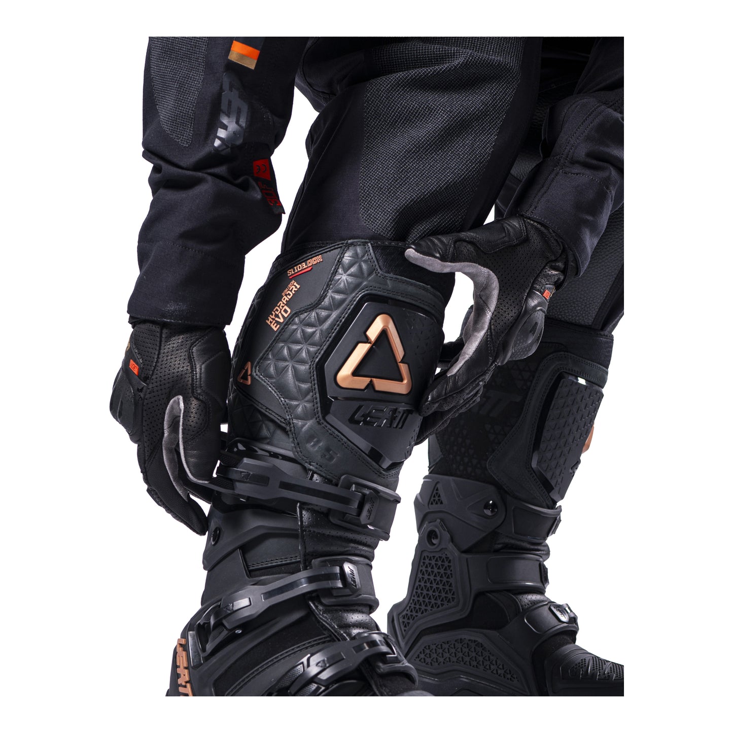 Leatt 7.5 ADV Rally HydraDri Pant - Stealth Black / Grey