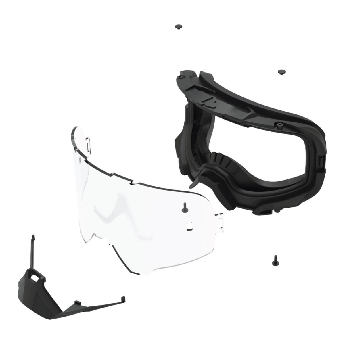 Leatt 6.5 Velocity Photochromic Goggle - White / Clear (Adaptive)