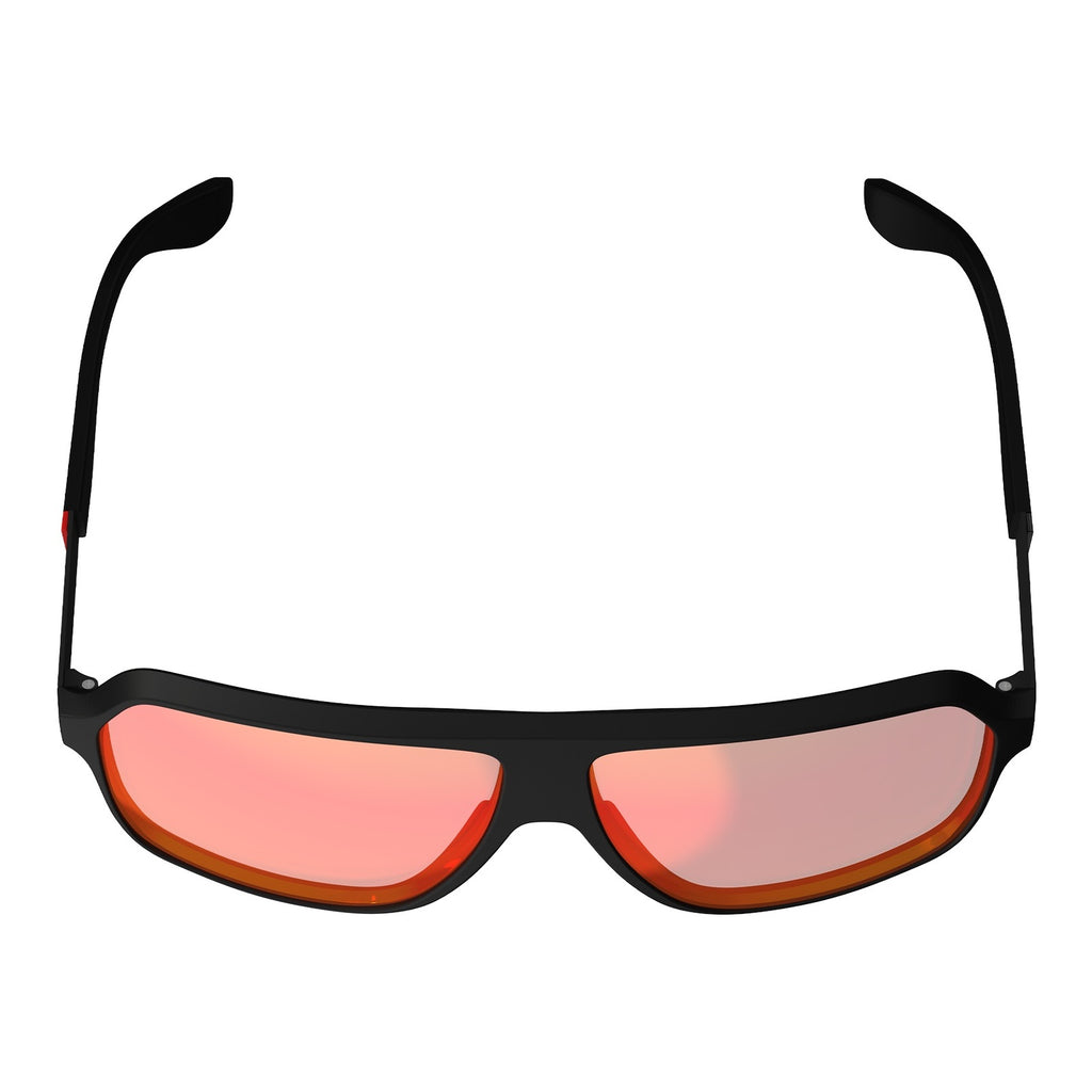 Leatt TheViz Sunglasses Andes - Satin Black Polarized Red 14 VLT