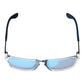 Leatt TheViz Sierra Sunglasses - Silver / Blue Polarized Blue 14 VLT