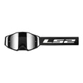 LS2 Netic Goggle - Black with Iridium Visor