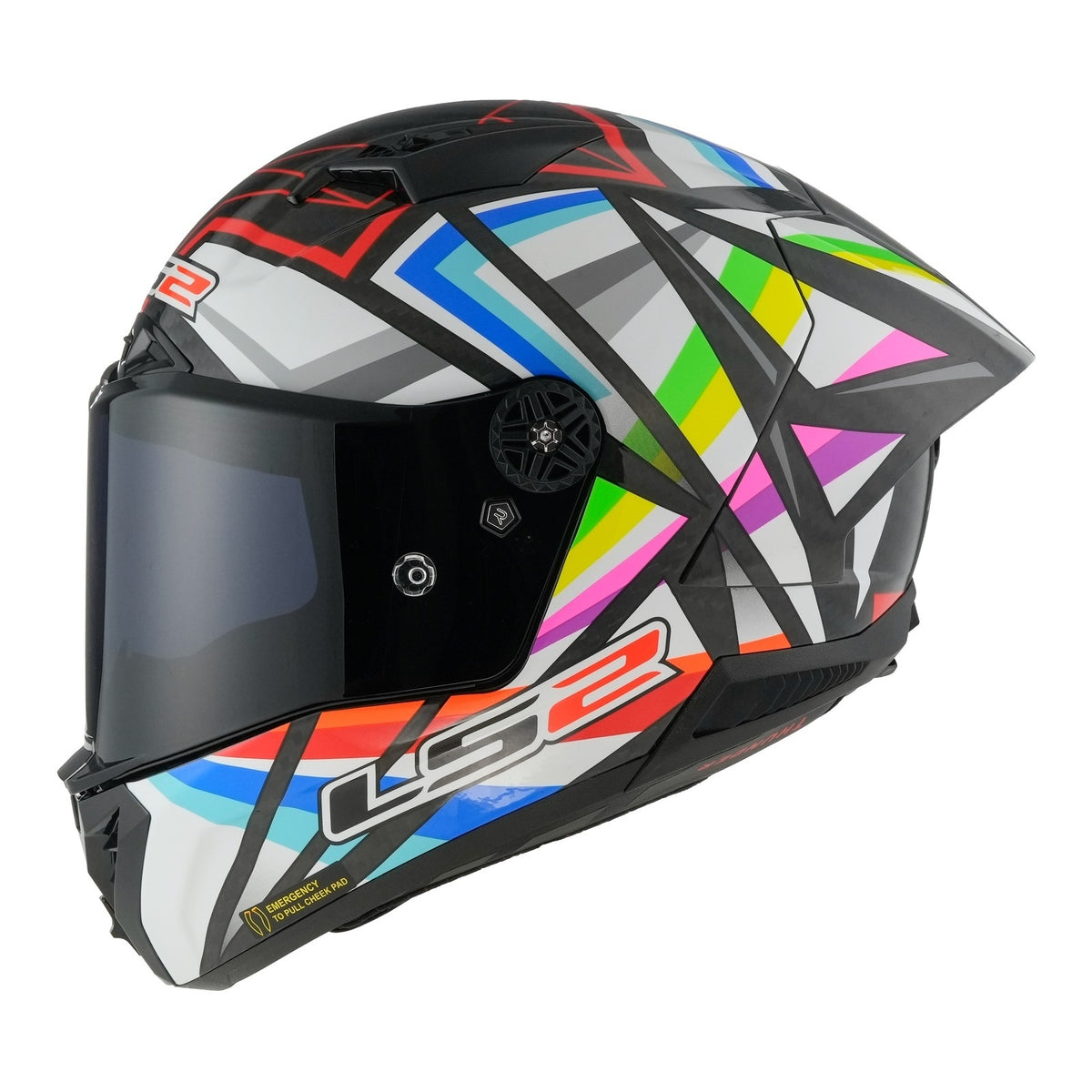 LS2 FF805 Thunder GP Aero Helmet - Flash Black