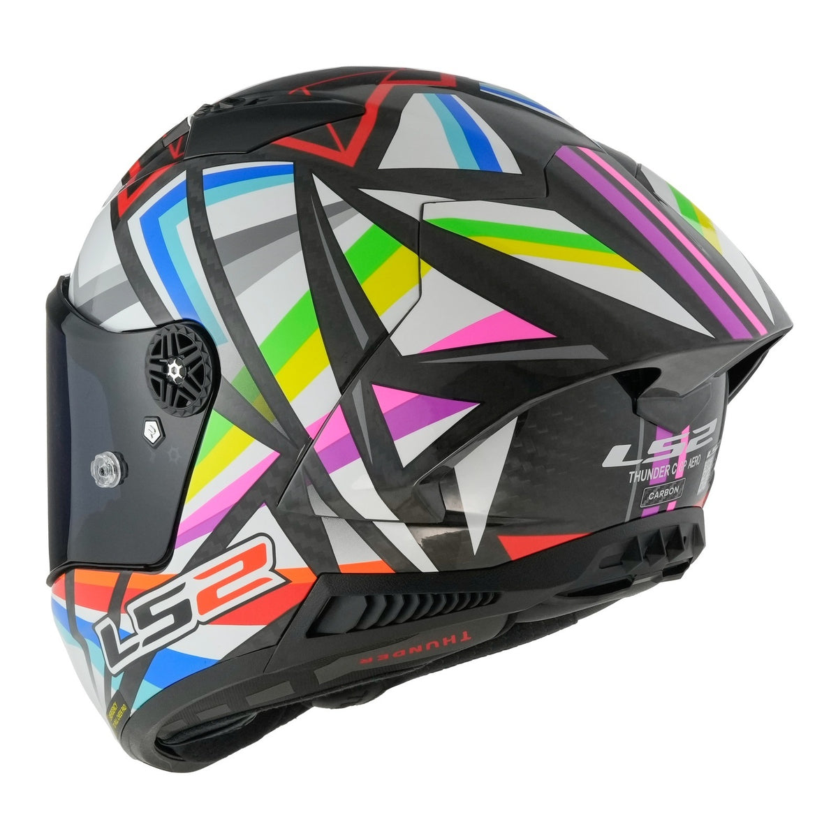 LS2 FF805 Thunder GP Aero Helmet - Flash Black