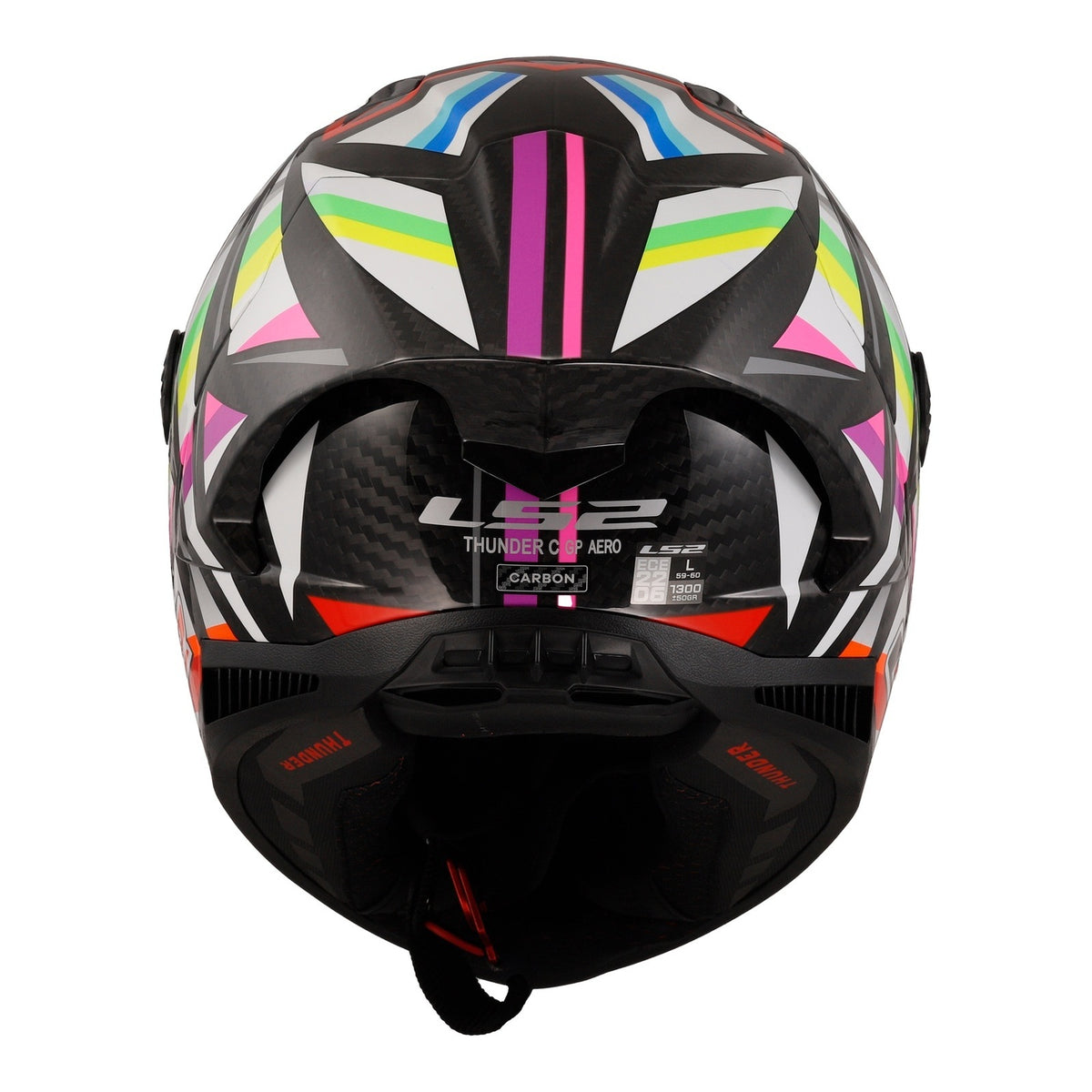 LS2 FF805 Thunder GP Aero Helmet - Flash Black