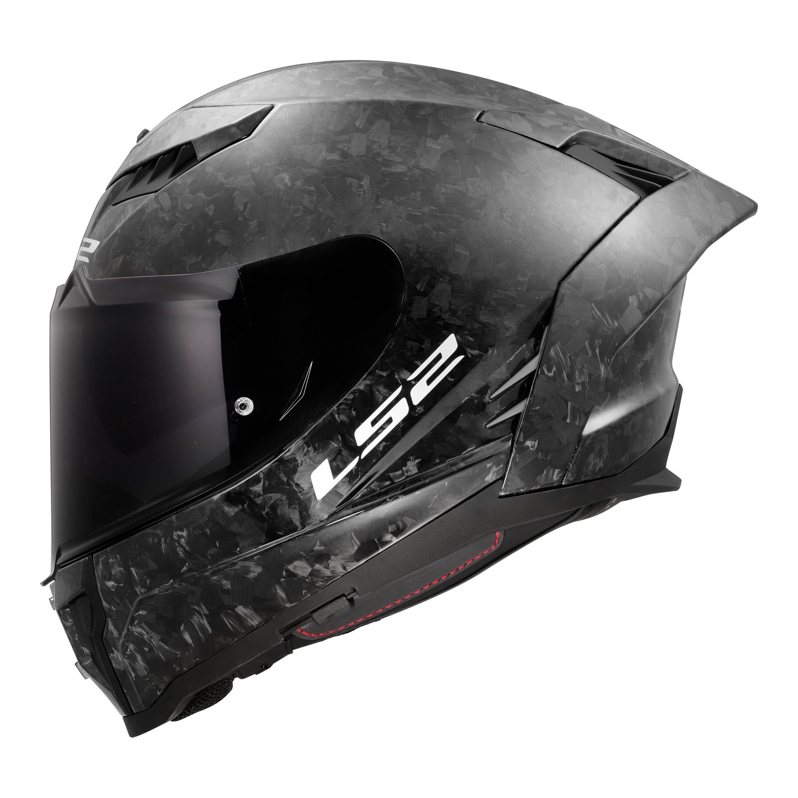 LS2 FF807 Dragon Forged Helmet - Gloss Carbon 06