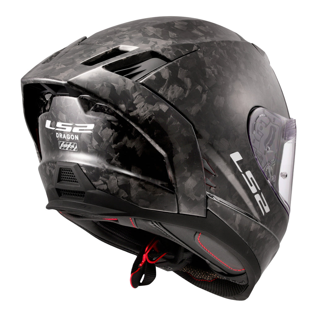 LS2 FF807 Dragon Carbon Forged Helmet - Gloss Carbon 06