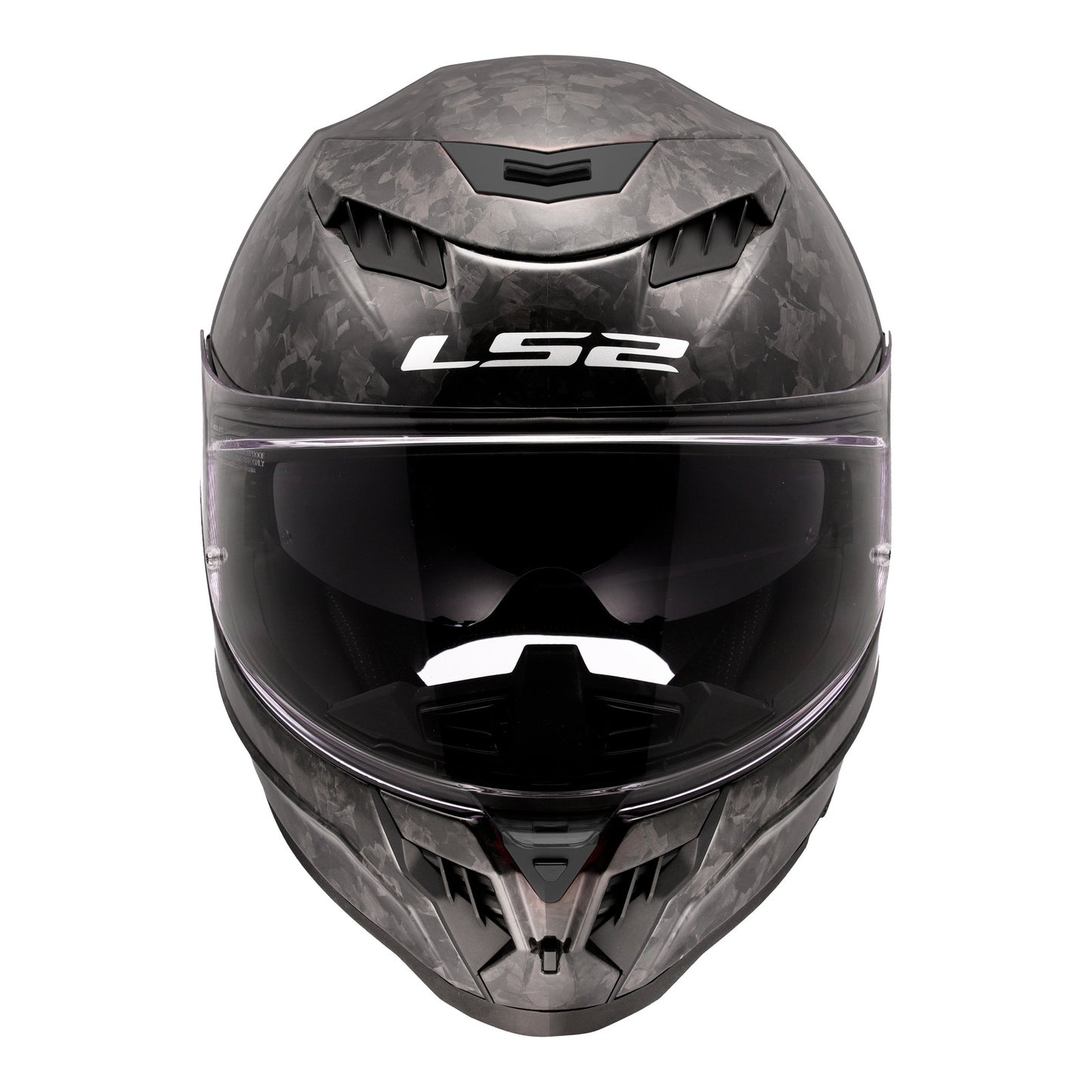 LS2 FF807 Dragon Forged Helmet - Gloss Carbon 06