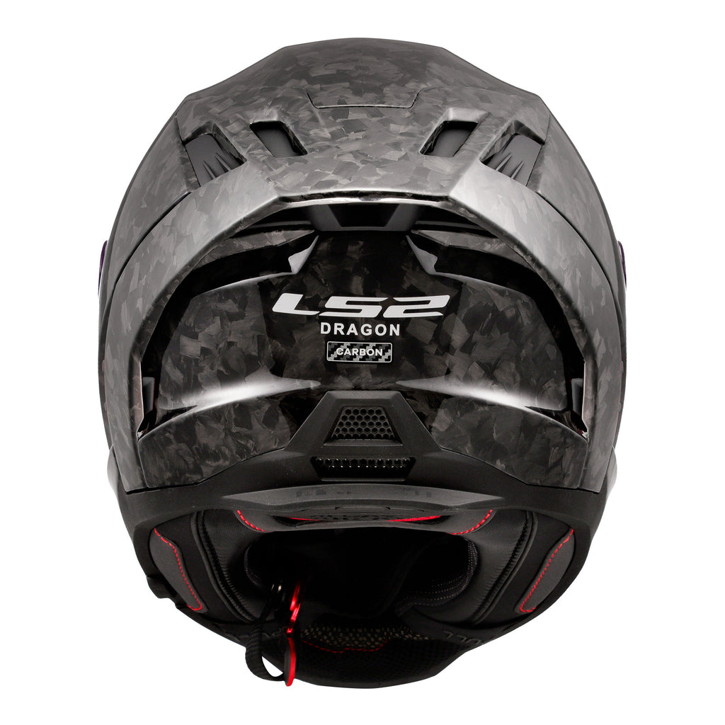 LS2 FF807 Dragon Carbon Forged Helmet - Gloss Carbon 06